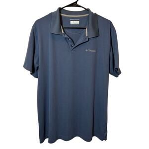 Columbia Performance Polo, Blue, Men's Large